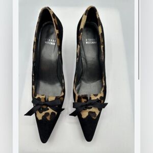 Stuart Weitzman fur pumps made in Spain Size 7